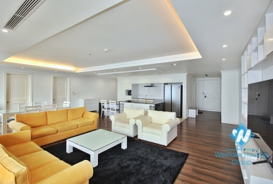 A stunning 4 bedroom apartment  for rent in D' Leroi Soleil, Xuan Dieu, Tay Ho